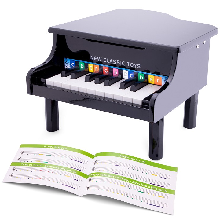 Grand piano - 18 keys - black